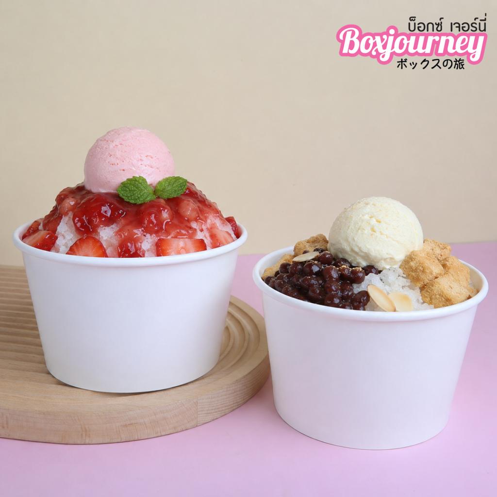 ถ้วยกระดาษ 850 cc. ทรงสูง ปาก 140 ขาว (รุ่นคุ้มค่า)