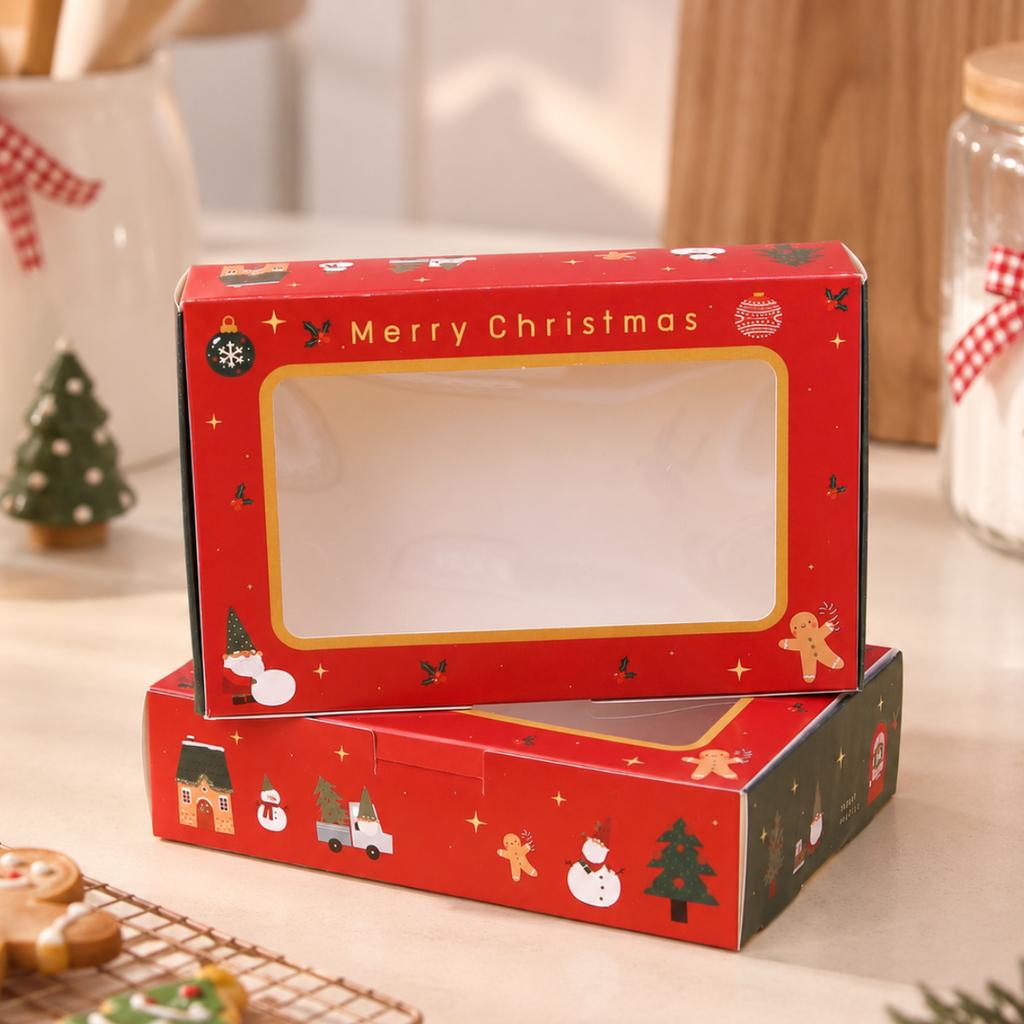 กล่องบราวนี่ ลาย Noel Nook 10x15.5x3.8 cm