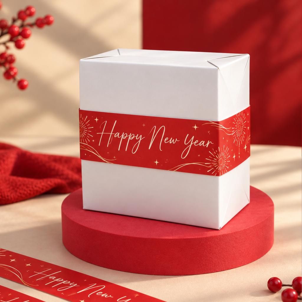 Paper Strip, Golden Wishes design size 3.5x42 cm